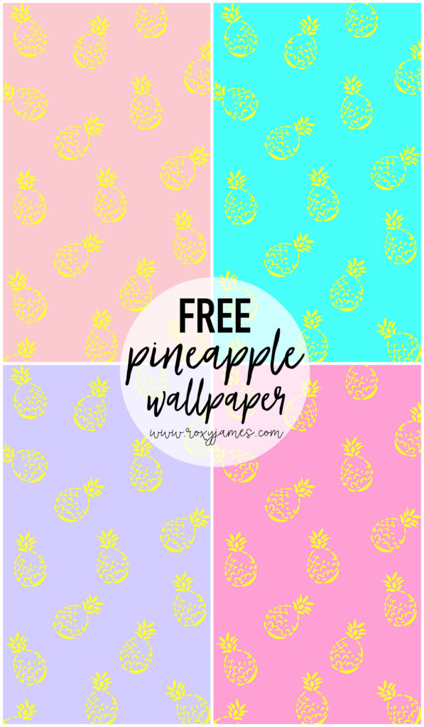 Cute Free Pineapple Phone Wallpaper Roxy James