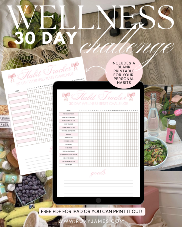 30 Day Wellness Reset Challenge